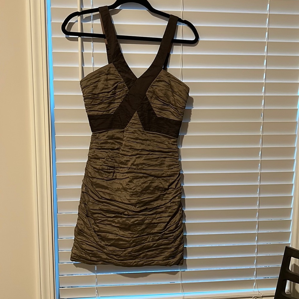 Brown Cocktail Dress